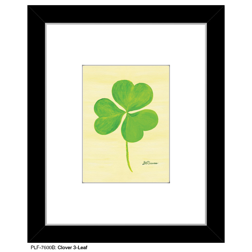 Clover 3-Leaf, Print (#7600B)