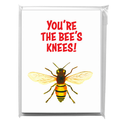 Bee Wings, Greeting Card (7613A), A2 8-Pack, printedcanvas.com