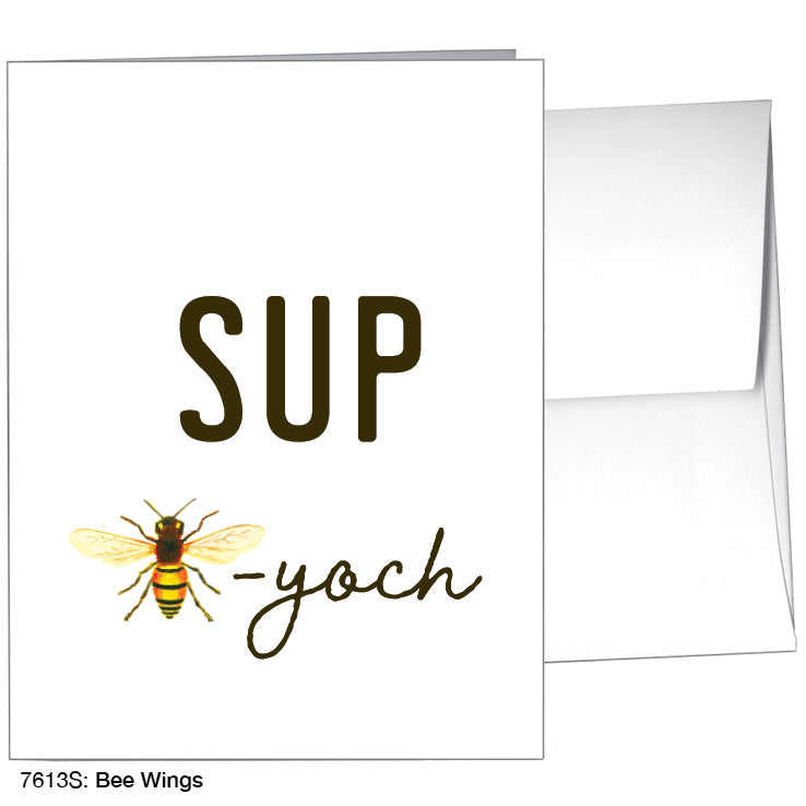 Bee Wings, Greeting Card (7613S), A2, printedcanvas.com