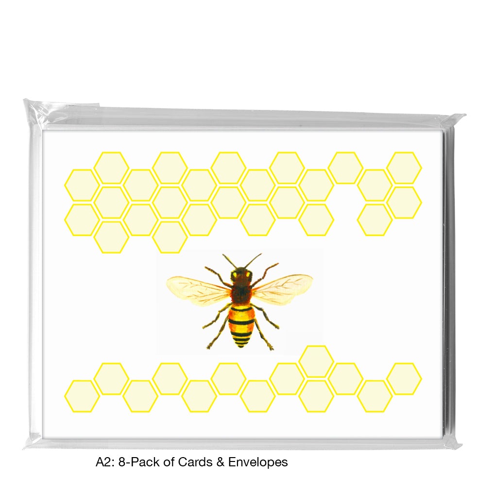 Bee Wings, Greeting Card (7613ZA)