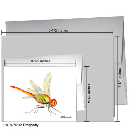 Dragonfly, Greeting Card (7616), Enclosure, printedcanvas.com