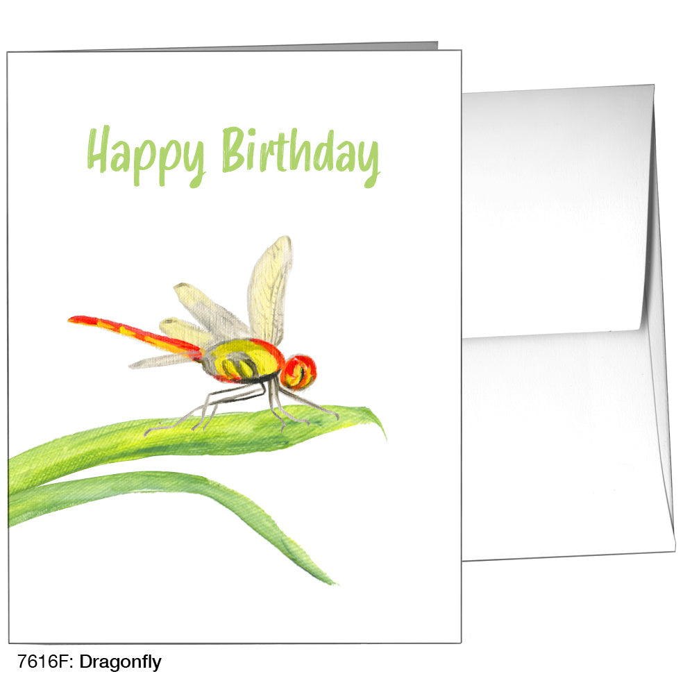 Dragonfly, Greeting Card (7616F), A2 Card, printedcanvas.com