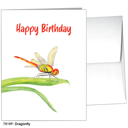 Dragonfly, Greeting Card (7616F), A2 Card, www.printedcanvas.com