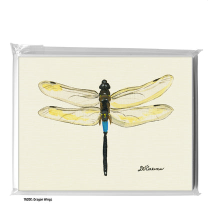 Dragon Wings, Greeting Card (#7620C)