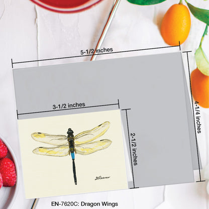 Dragon Wings, Greeting Card (#7620C)