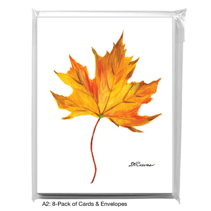 Maple Leaf, Greeting Card (#7623A)