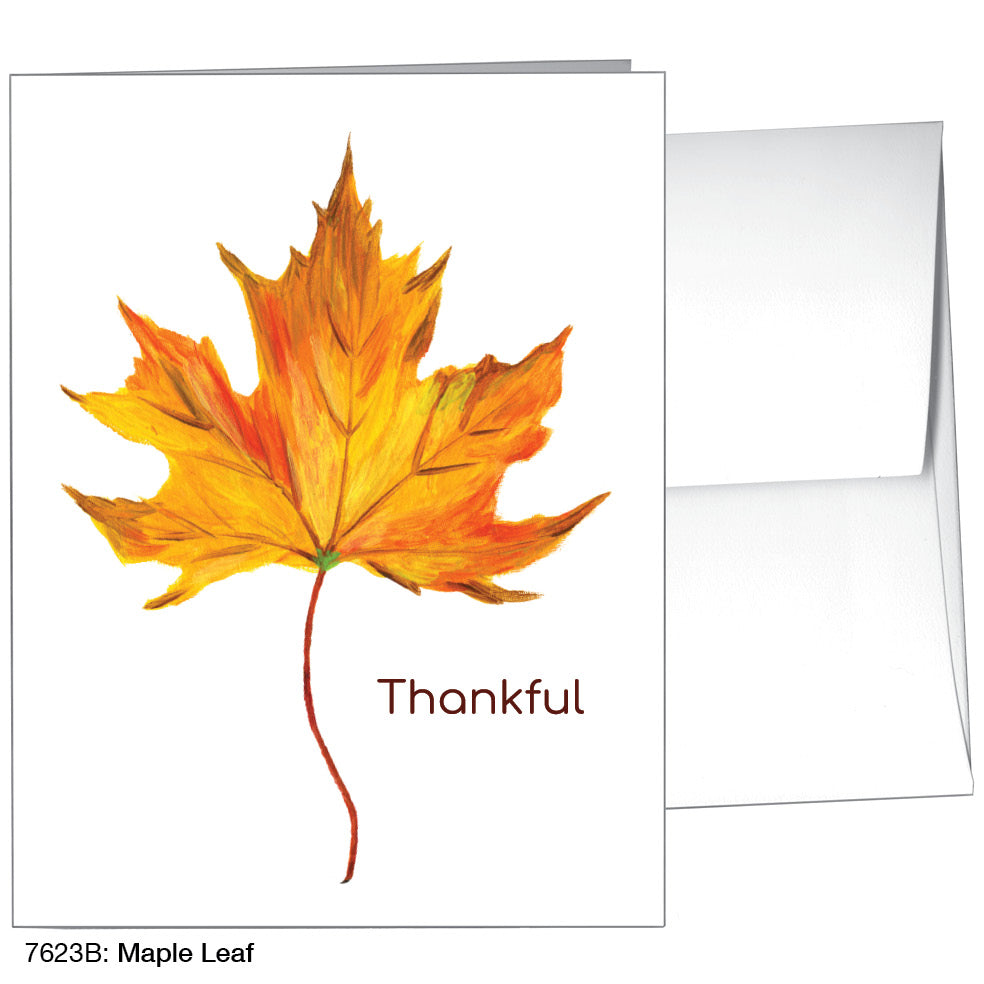 Maple Leaf, Greeting Card (#7623B)