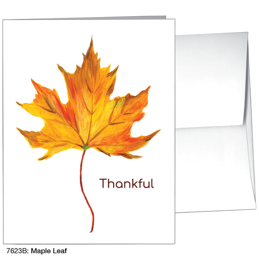 Maple Leaf, Greeting Card (#7623B)
