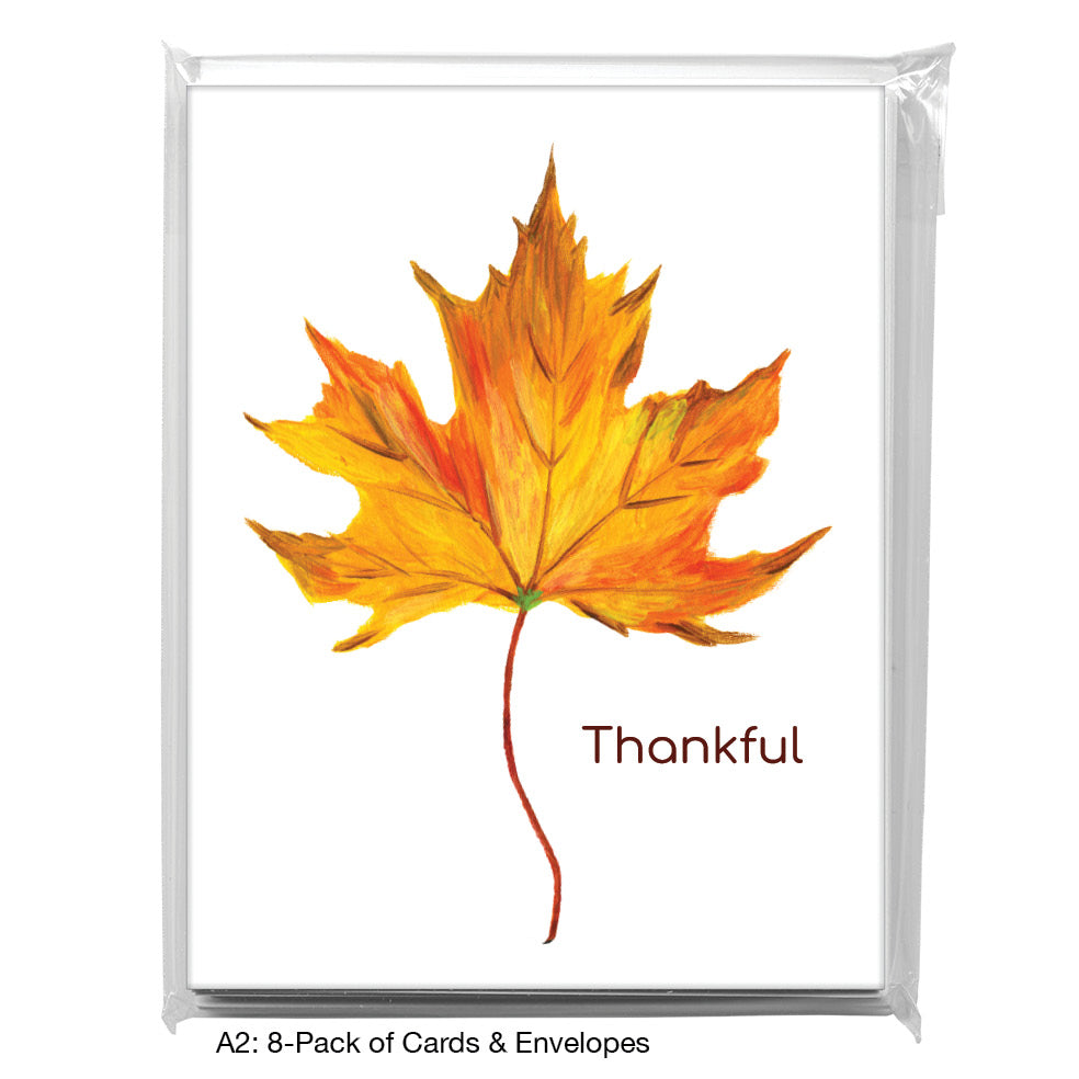 Maple Leaf, Greeting Card (#7623B)