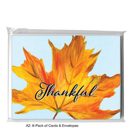 Maple Leaf, Greeting Card (7623C)