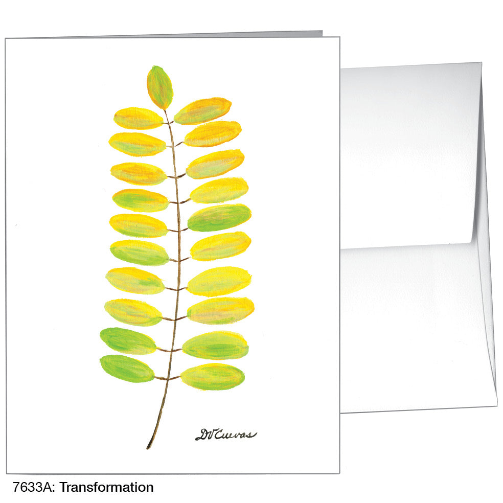 Transformation Leaf, Greeting Card (#7633A)