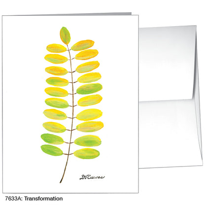 Transformation Leaf, Greeting Card (#7633A)