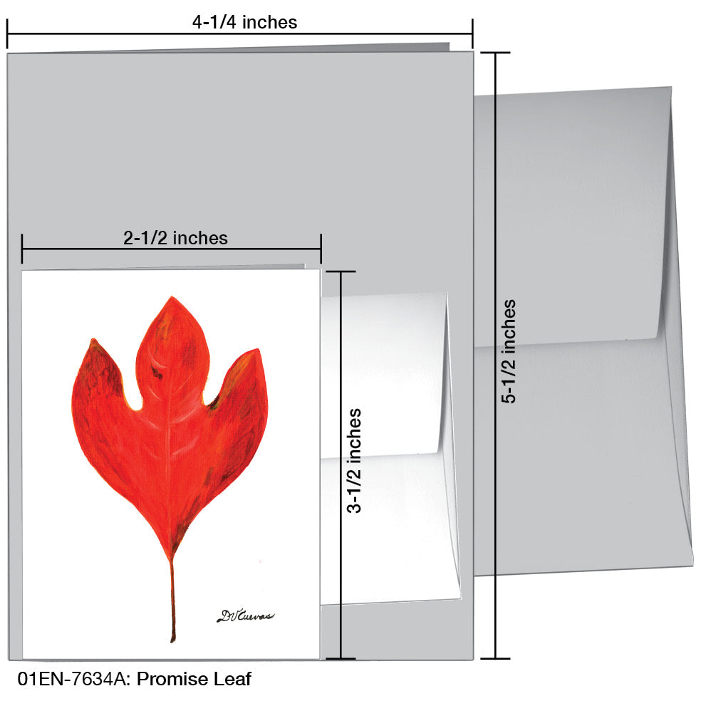 Promise Leaf, Greeting Card (#7634A)