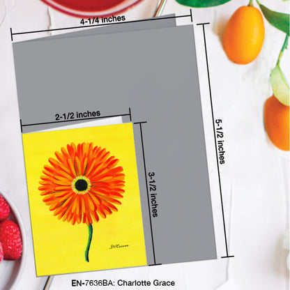Charlotte Grace, Greeting Card (7636BA), Enclosure Card, www.printedcanvas.com