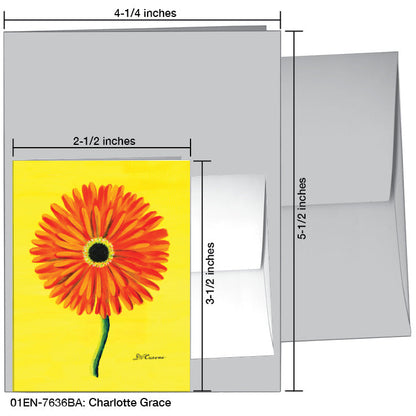 Charlotte Grace, Greeting Card (7636BA), Enclosure Card, www.printedcanvas.com