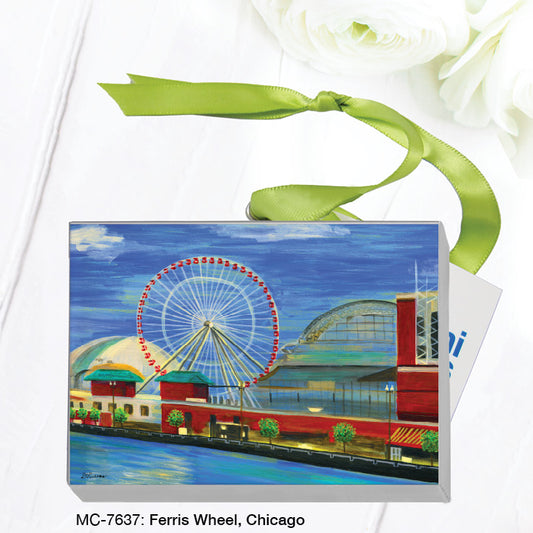 Ferris Wheel, Chicago, Mini Canvas (MC-7637), Front, printedcanvas.com