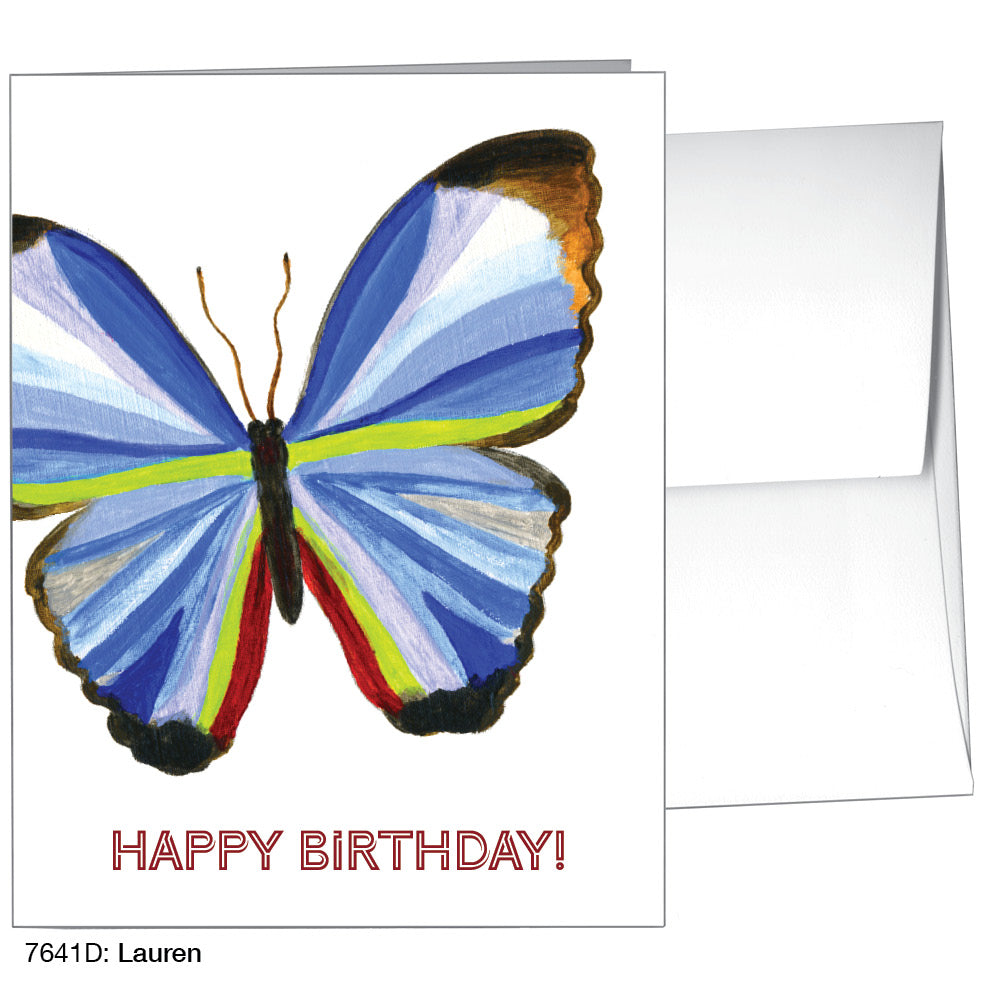 Lauren, Greeting Card (7641D), A2, printedcanvas.com