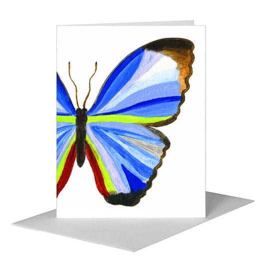 Lauren Butterfly, Greeting Card (#7641E) A2 Card Front, www.printedcanvas.com
