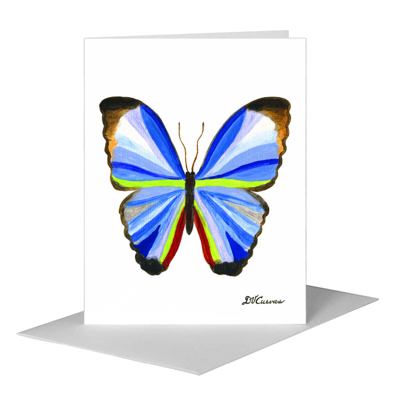 Lauren Butterfly, Greeting Card (#7641A), A2 Card Front, www.printedcanvas.com