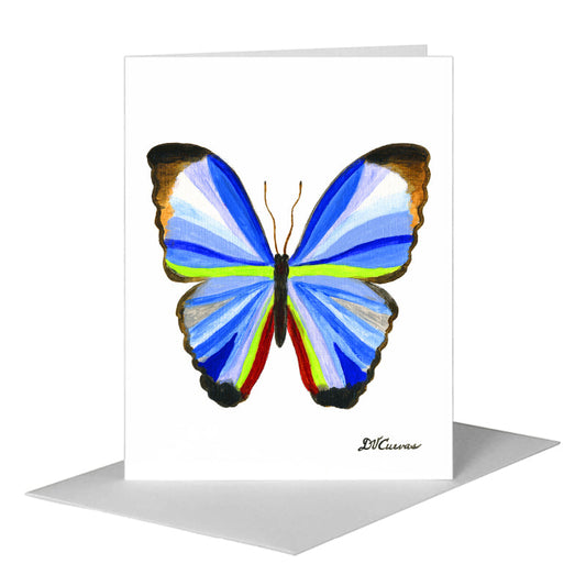 Lauren Butterfly, Greeting Card (#7641A) A2 Card Front, www.printedcanvas.com