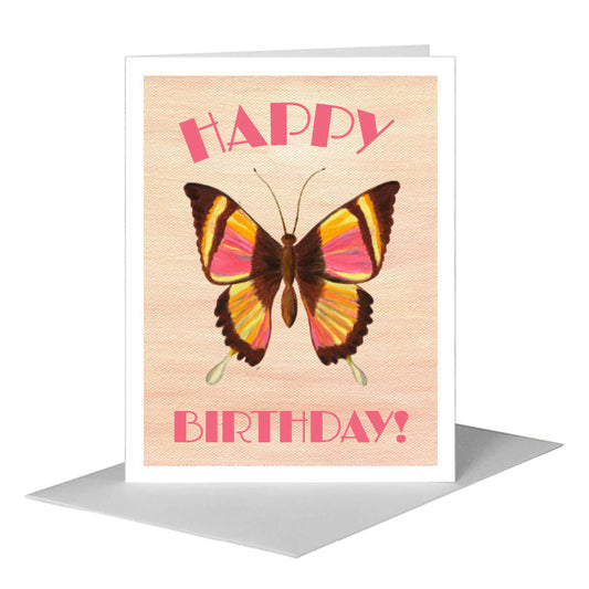 Grace Butterfly, Greeting Card (#7646B) A2 Card Front, www.printedcanvas.com