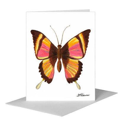 Grace Butterfly, Greeting Card (#7646C), A2 Card Front, www.printedcanvas.com