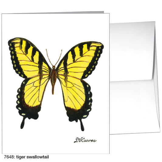 Tiger Swallowtail, Greeting Card (7648B), A2 Card Front, www.printedcanvas.com