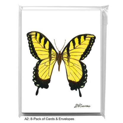 Tiger Swallowtail, Greeting Card (7648B), A2 8-Pack, printedcanvas.com