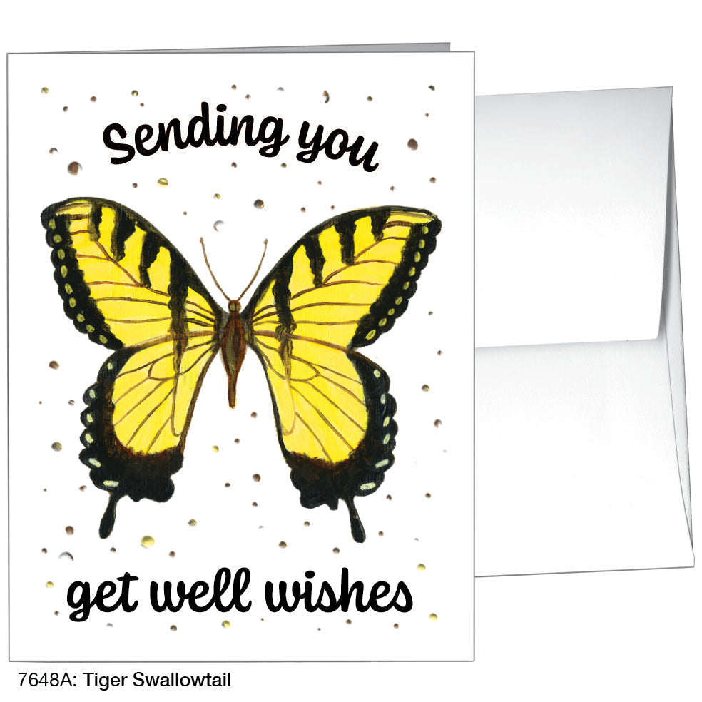 Tiger Swallowtail, Greeting Card (7648A), A2, printedcanvas.com