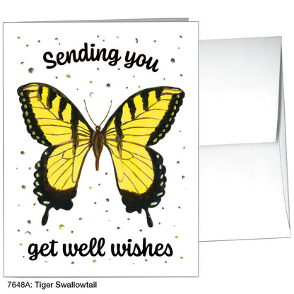 Tiger Swallowtail, Greeting Card (7648A), A2, printedcanvas.com