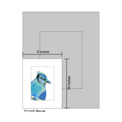 Blue Jay, Print (#7694D)