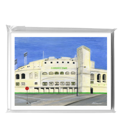 Comiskey Park, Chicago, Greeting Card (7650), A2 8-Pack, printedcanvas.com
