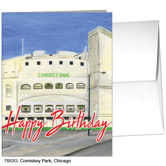 Comiskey Park, Chicago, Greeting Card (7650G)