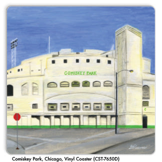 Comiskey Park, Chicago, Vinyl Coaster (CST-7650D)