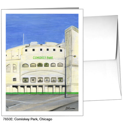 Comiskey Park, Chicago, Greeting Card (7650E), A2, printedcanvas.com