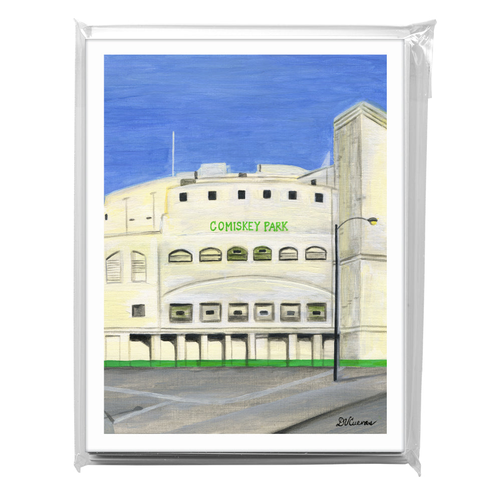 Comiskey Park, Chicago, Greeting Card (7650E), A2 8-Pack, printedcanvas.com