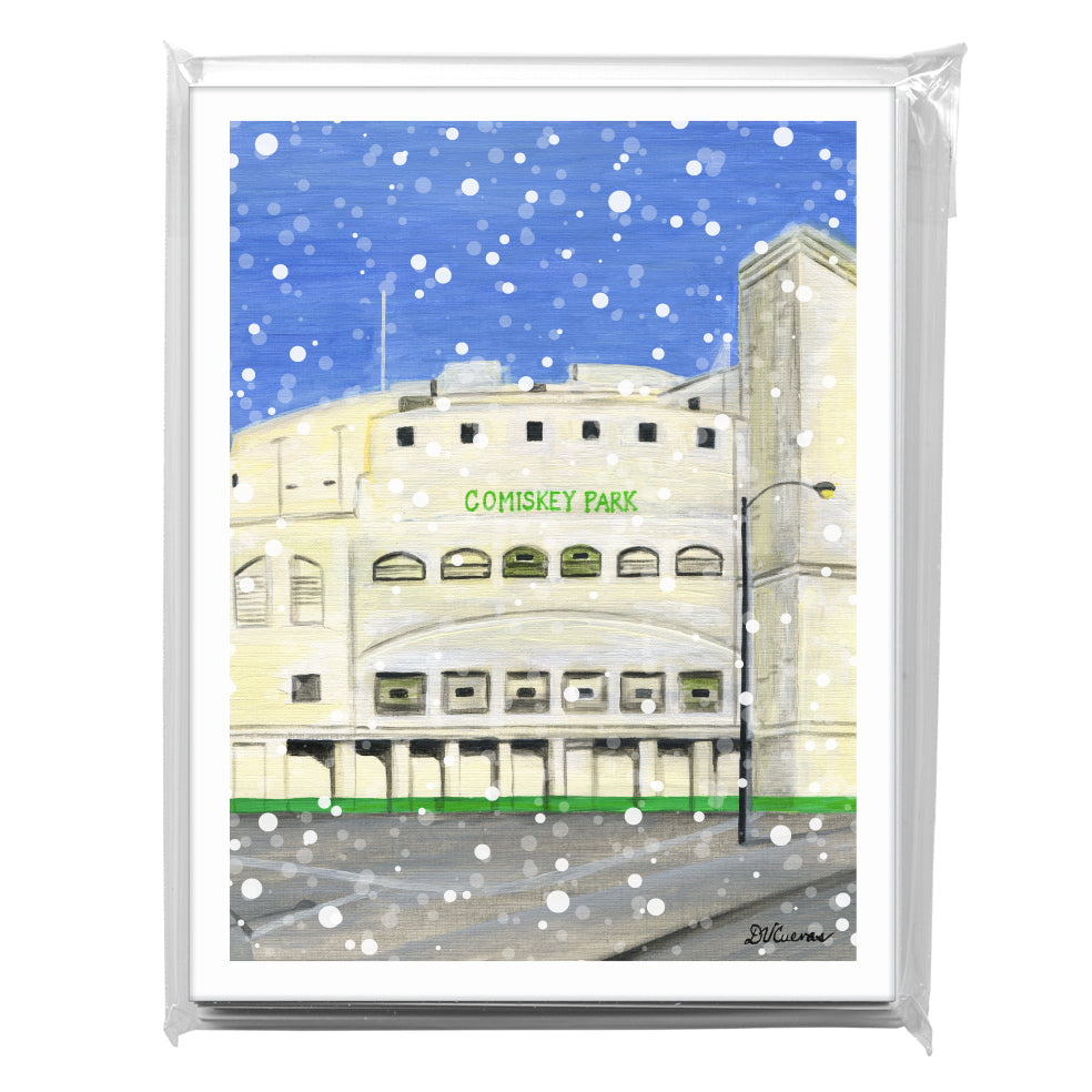 Comiskey Park, Chicago, Greeting Card (7650F), A2 8-Pack, printedcanvas.com