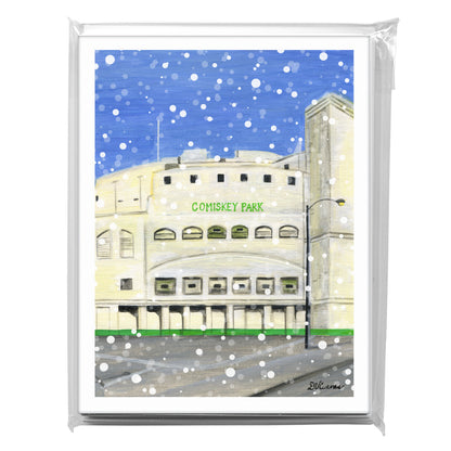 Comiskey Park, Chicago, Greeting Card (7650F), A2 8-Pack, printedcanvas.com