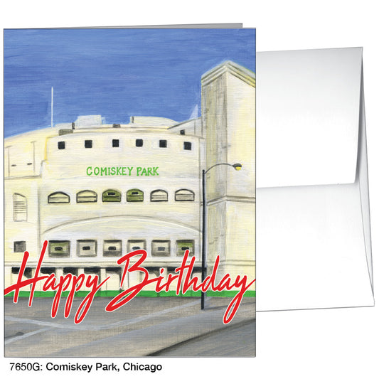 Comiskey Park, Chicago, Greeting Card (7650G)
