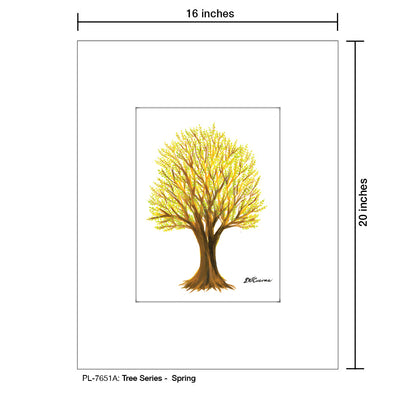 Tree Series, Print (#7651A), Printe Matted, www.printedcanvas.com