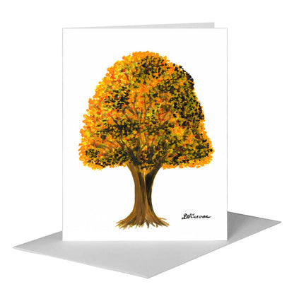 Tree Series, Greeting Card (#7651C) A2 Card Front, www.printedcanvas.com