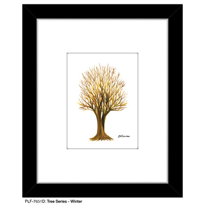 Tree Series, Print (#7651D), Print Matted, www.printedcanvas.com
