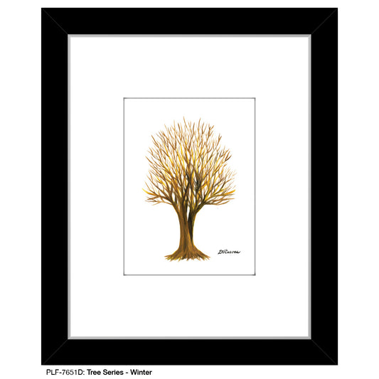 Tree Series, Print (#7651D), Print Matted, www.printedcanvas.com