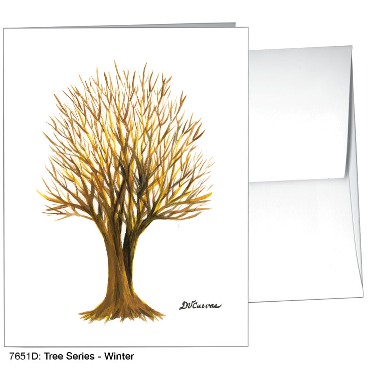 Tree Series, Greeting Card (#7651D), A2 Card Front, www.printedcanvas.com