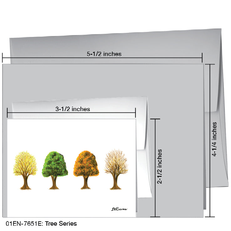 Tree Series, Greeting Card (#7651E)