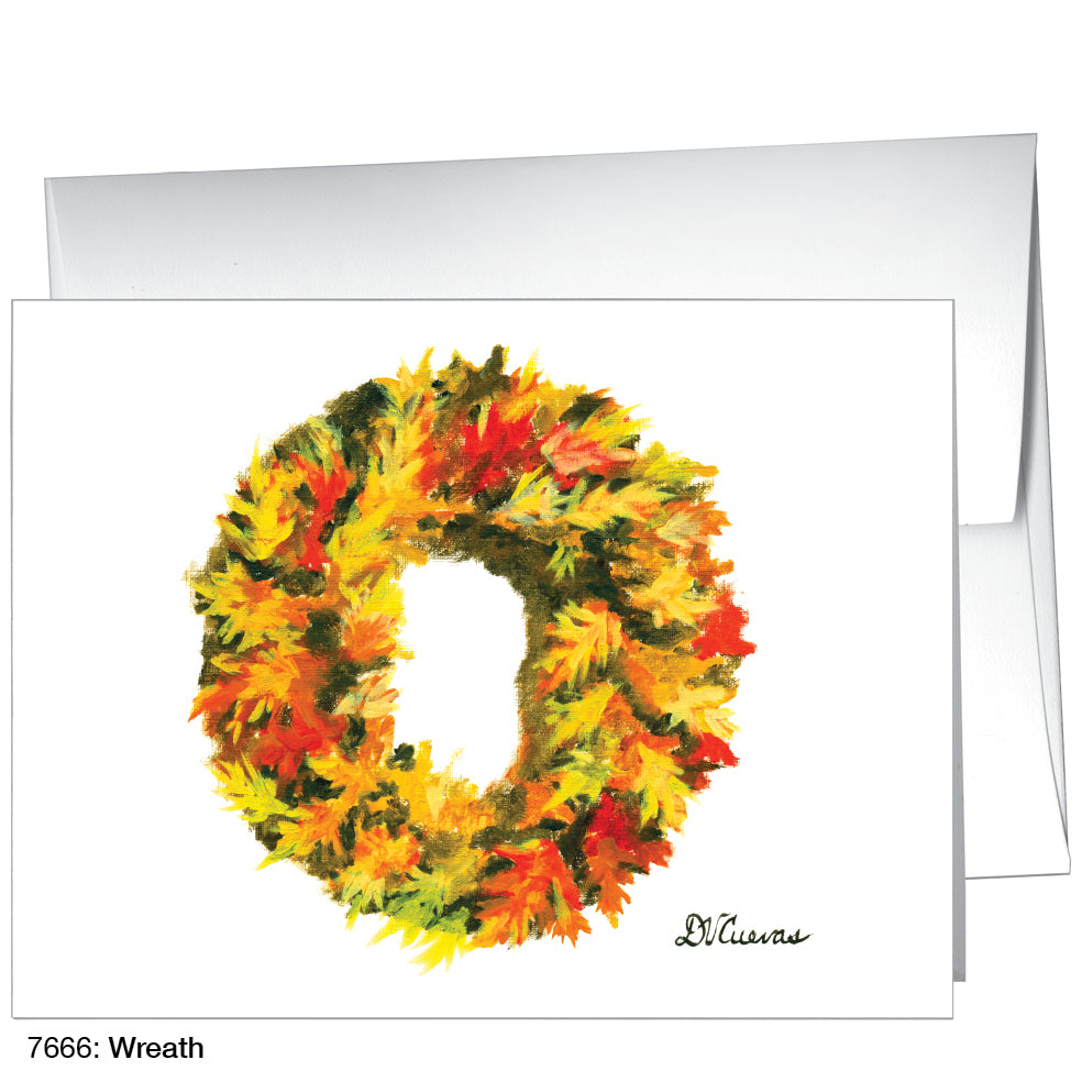Wreath, Greeting Card (7666)