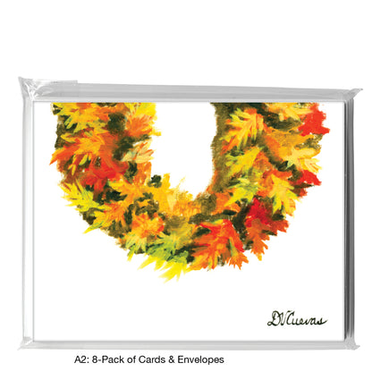 Wreath, Greeting Card (7666E)