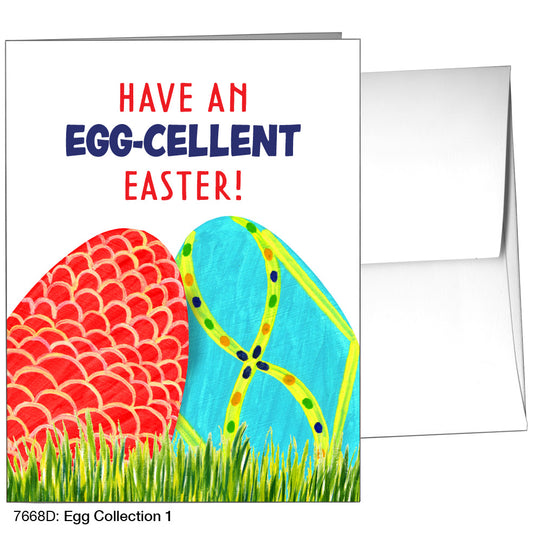 Egg Collection 1, Greeting Card (7668D)