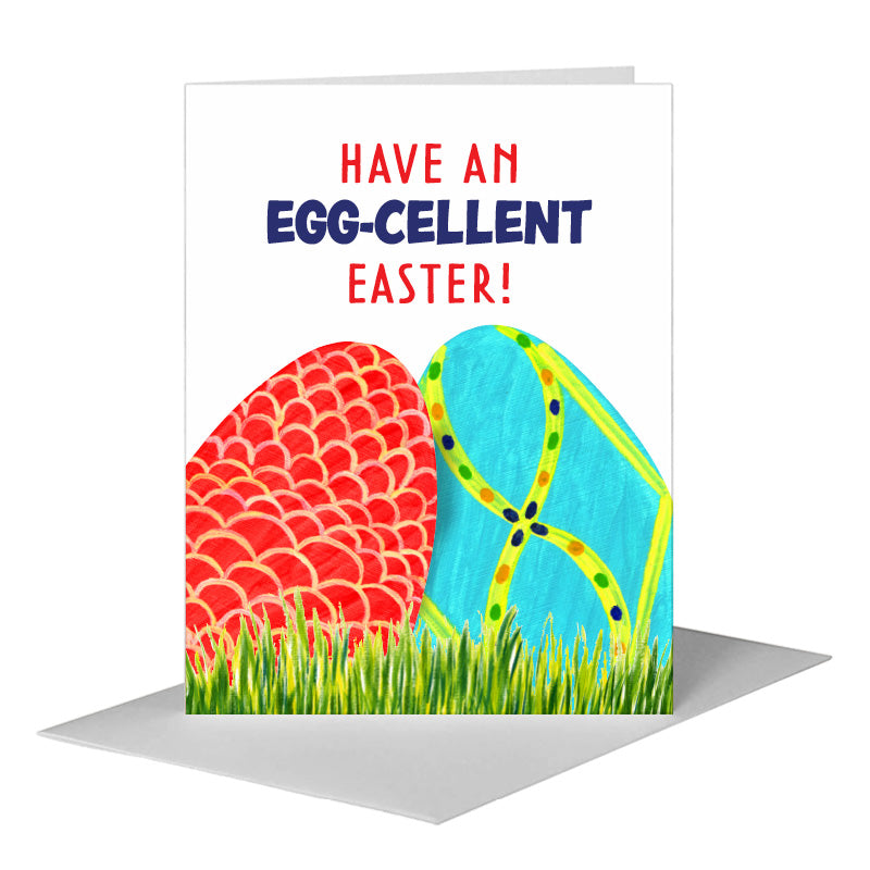 Egg Collection 1, Greeting Card (#7668D) A2 Card Front, www.printedcanvas.com