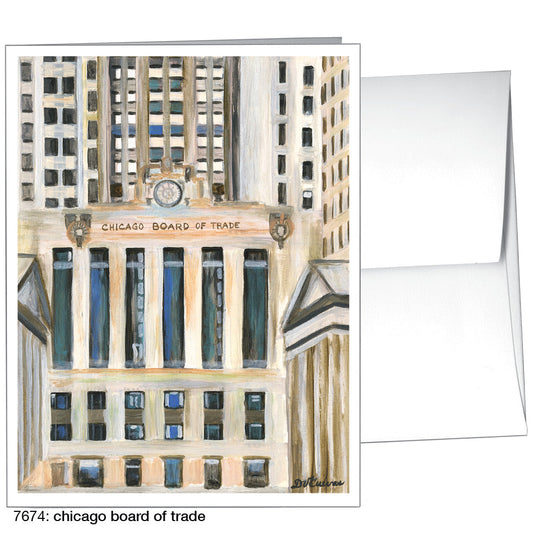 Chicago Board of Trade, Greeting Card (7674A), A2 Card Front, www.printedcanvas.com